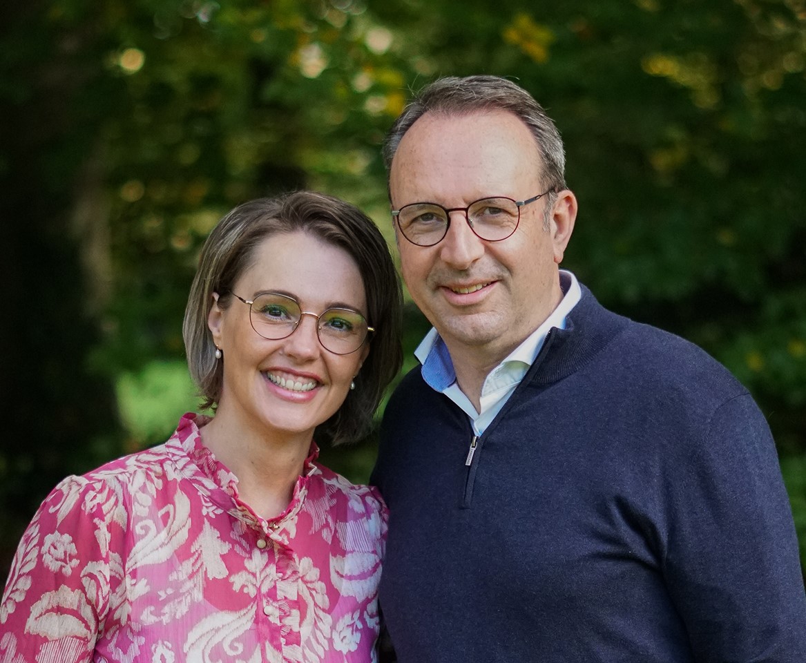 Oprichters Jogn en Marianne